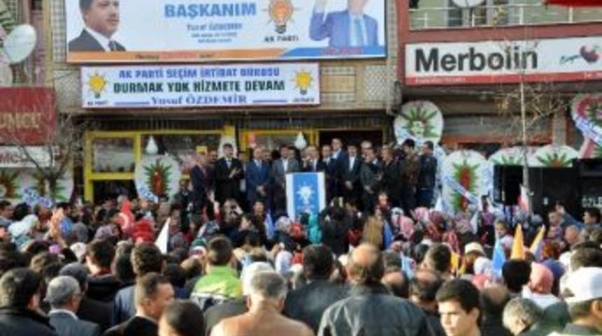 Ak Parti G&ouml;lbaşı Se&ccedil;im B&uuml;rosu Coşkulu Bir Şekilde A&ccedil;ıldı