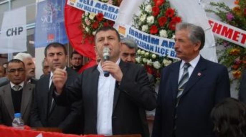 Chp Yazıhan Se&ccedil;im B&uuml;rosunu A&ccedil;tı