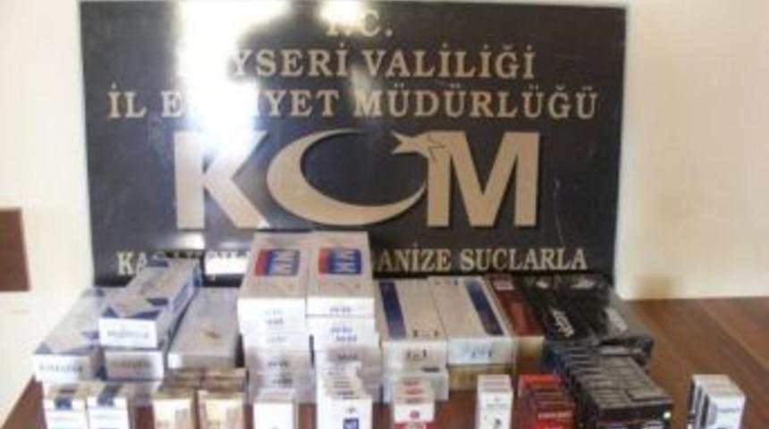 Emniyetten Ka&ccedil;ak Sigara Operasyonu
