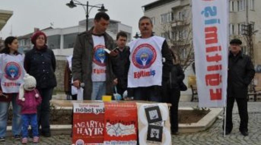 Eğitim-iş Kırklareli Şubesi Greve Gidiyor