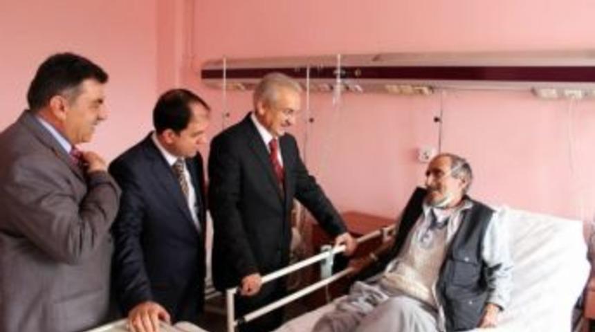 Başsoy Hasta Ziyaretlerine Devam Ediyor