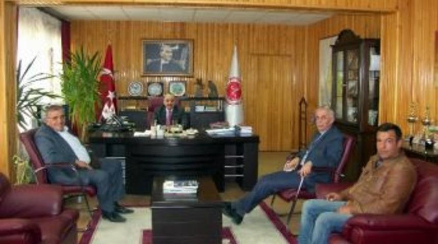 Kredi Ve Kefalet Kooperatifi Başkanı Ay&rsquo;dan İl &Ouml;zel İdare Genel Sekreteri Tatar&rsquo;a Ziyaret