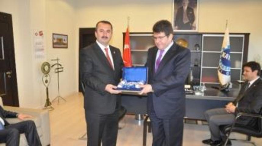 Saadet Partisinden Kayseri Sanayi Odasına Ziyaret