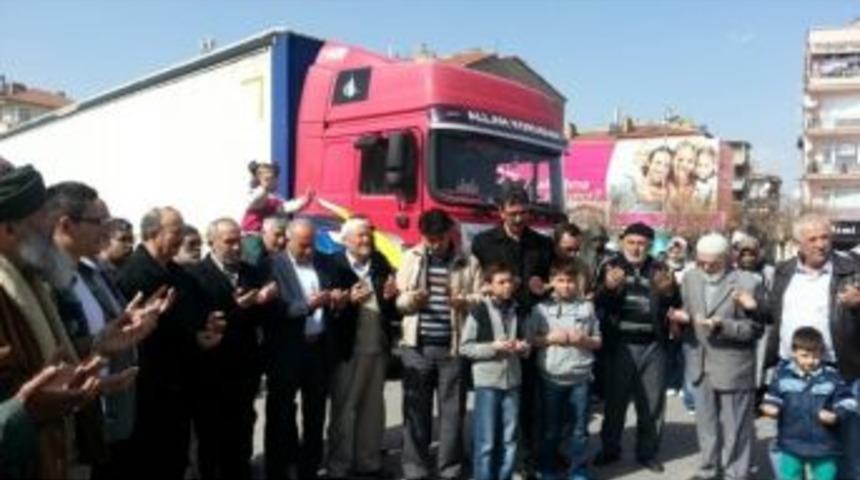 Karaman&rsquo;dan Suriye&rsquo;ye Yardım Tır&rsquo;ı