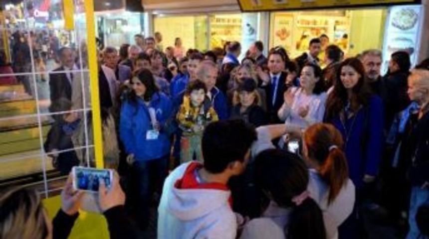 Başkan Evcilmen, Atat&uuml;rk Caddesi Esnafını Ziyaret Etti
