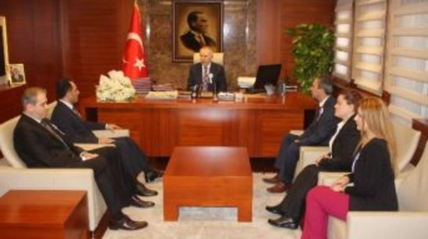 &Ccedil;ember&rsquo;den Vali Ata&rsquo;ya Ziyaret