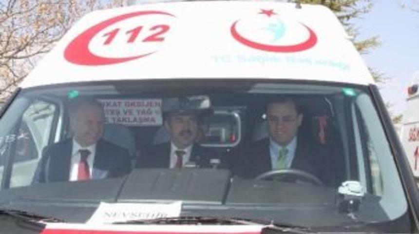 Sağlık Bakanlığı&rsquo;ndan Nevşehir&rsquo;e 5 Yeni Ambulans