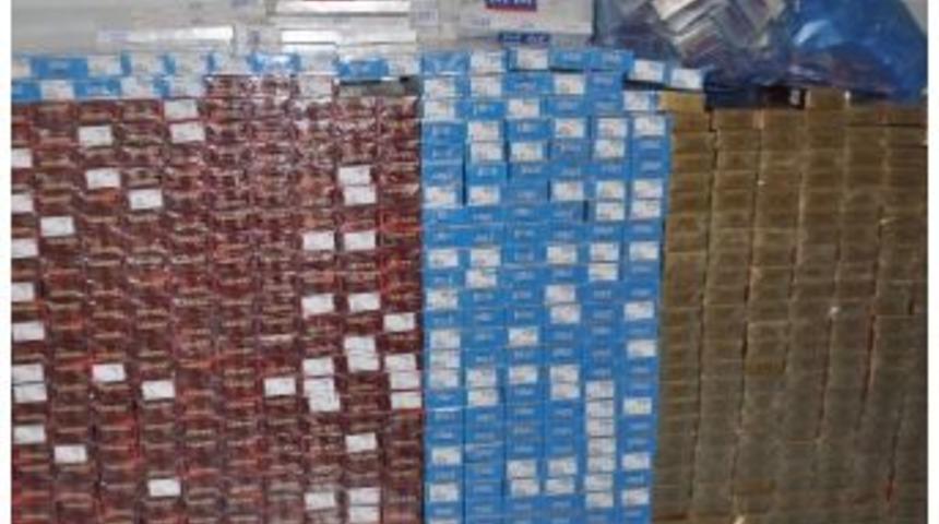 İslahiye&rsquo;de Ka&ccedil;ak Sigara Yakalandı