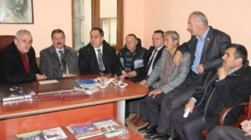 Giresun Belediye Başkanı Kerim Aksu'dan Muhtarlara Ziyaret