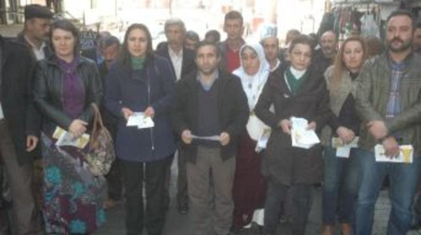 Bdp, Se&ccedil;im B&uuml;rosu A&ccedil;ılışı İ&ccedil;in Davetiye Dağıttı