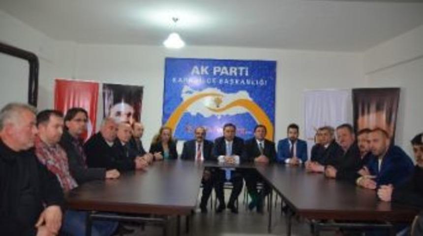 Ak Parti &Ccedil;orum İl Başkanı Ahmet Sami Ceylan;