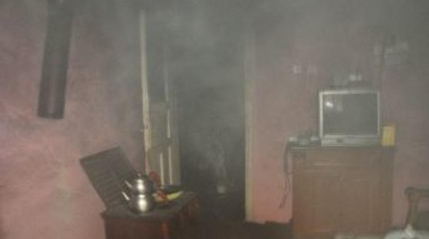 &Ccedil;amaşır Makinesi Yangına Sebep Oldu