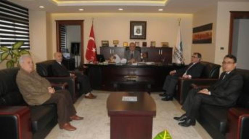 Başkan Pekel&rsquo;e Vergi Haftası Ziyareti