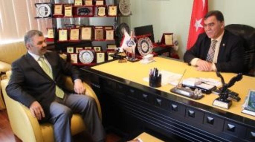 Mustafa &Ccedil;elik, Ekonominin Temsilcilerini Ziyaret Etti