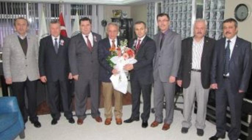 Vergi Dairesi Başkanı &Ccedil;akan&rsquo;dan Manisa Tso&rsquo;ya Ziyaret