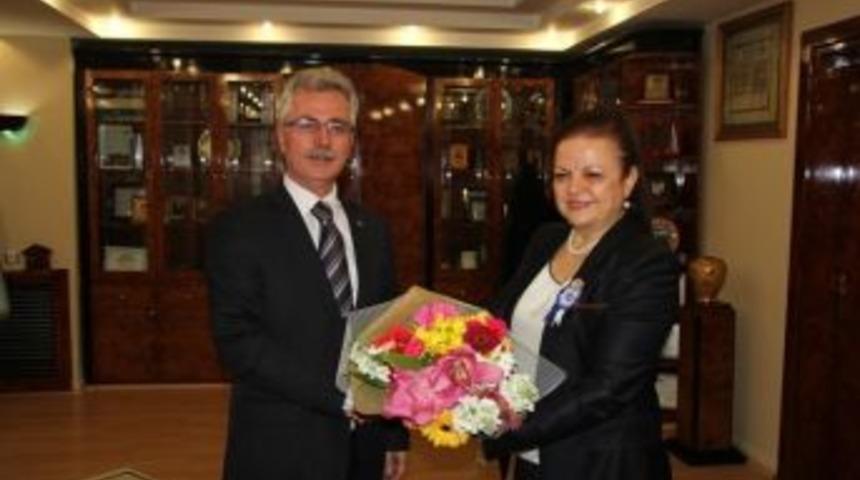 Kırklareli Defterdarı Şakar, Belediye Başkanı &Ccedil;ağlayan&rsquo;ı Ziyaret Etti