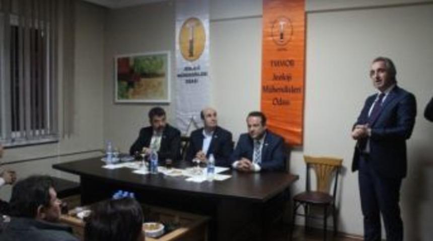 Chp &lsquo;li Belediye Başkan Adaylarından Jeoloji M&uuml;hendisleri Odası&rsquo;na Ziyaret