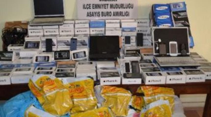 Dalaman&rsquo;da 623 Adet Ka&ccedil;ak Telefon Yakalandı