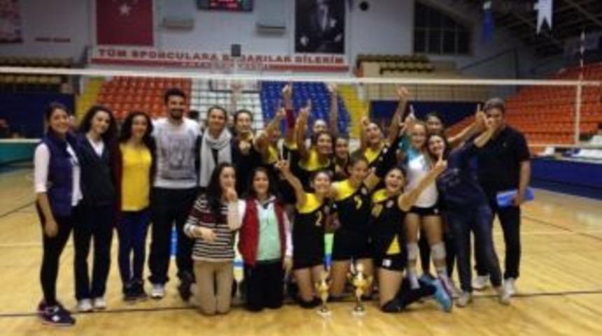 Antalya Voleybol Gen&ccedil; Bayanlar Ligi Şampiyonu Kepez