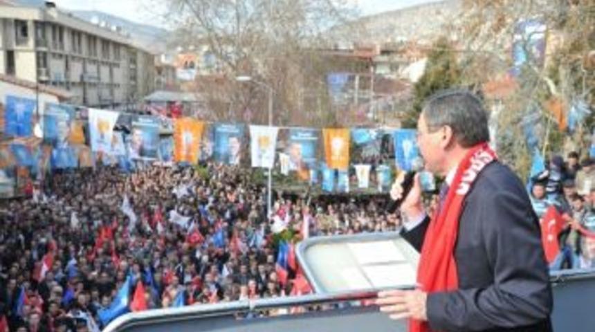 Başkan G&ouml;k&ccedil;ek Nallıhan&rsquo;da