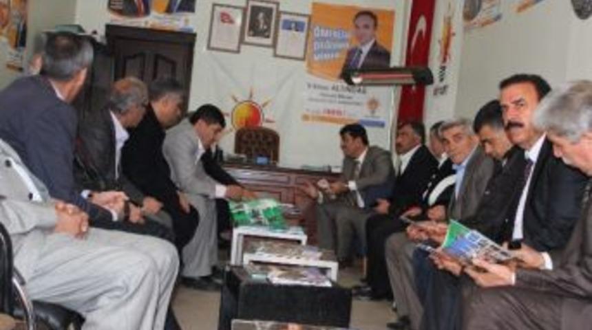 Ak Parti Yeşilli'de Se&ccedil;im İrtibat B&uuml;rosunu T&ouml;renle A&ccedil;tı&rlm;