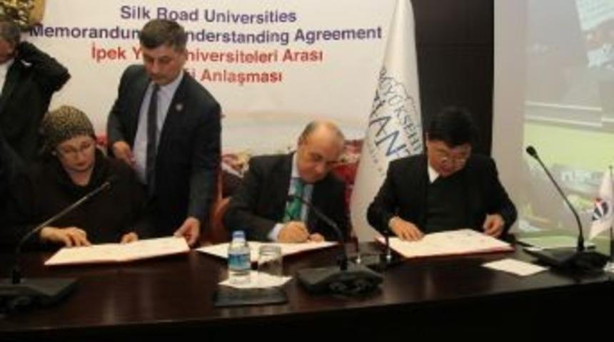 Ga&uuml;n&rsquo;den İpek Yolu &Uuml;niversiteleriyle İşbirliği Protokol&uuml;