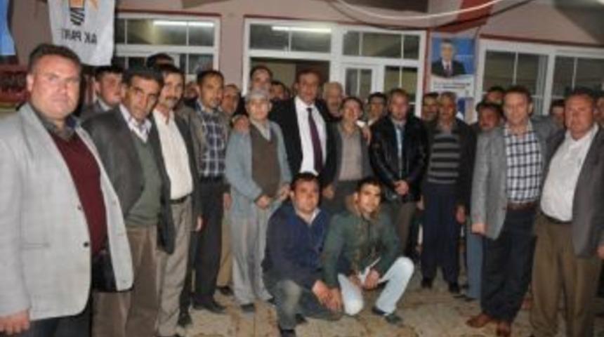 Ak Parti'nin Nazilli Adayı Mustafa Acar&rsquo;a Havai Fişekli Karşılama