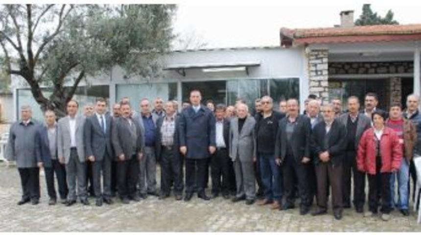 Chp Aliağa Adayı Eroğlu Muhtarlarla Buluştu