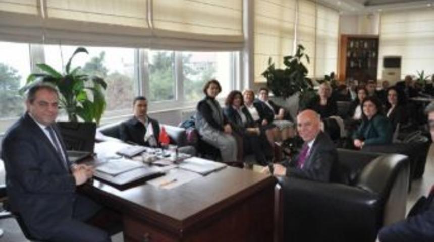 Chp S&uuml;leymanpaşa Belediye Başkan Adayından, Başkan Dalgı&ccedil;' Ziyaret