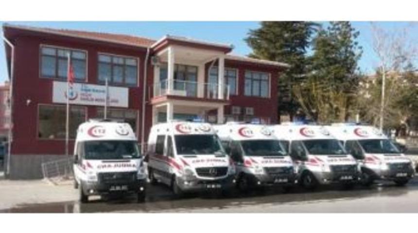 Niğde&rsquo;ye 5 Yeni Ambulans Alındı