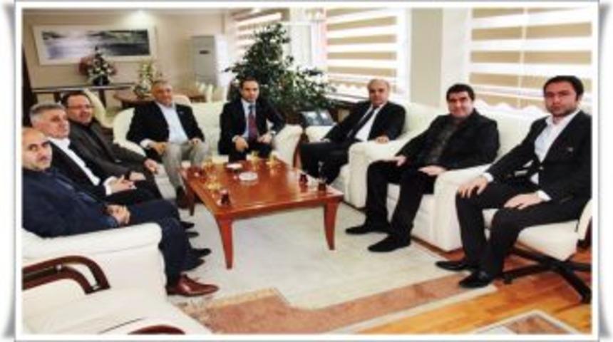 T&Uuml;MSAD&rsquo;dan Emniyet M&uuml;d&uuml;r&uuml; Nihat İşlek&rsquo;e Ziyaret