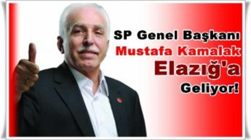 Mustafa Kamalak 8 Mart Cumartesi G&uuml;n&uuml; Elazığ&rsquo;da