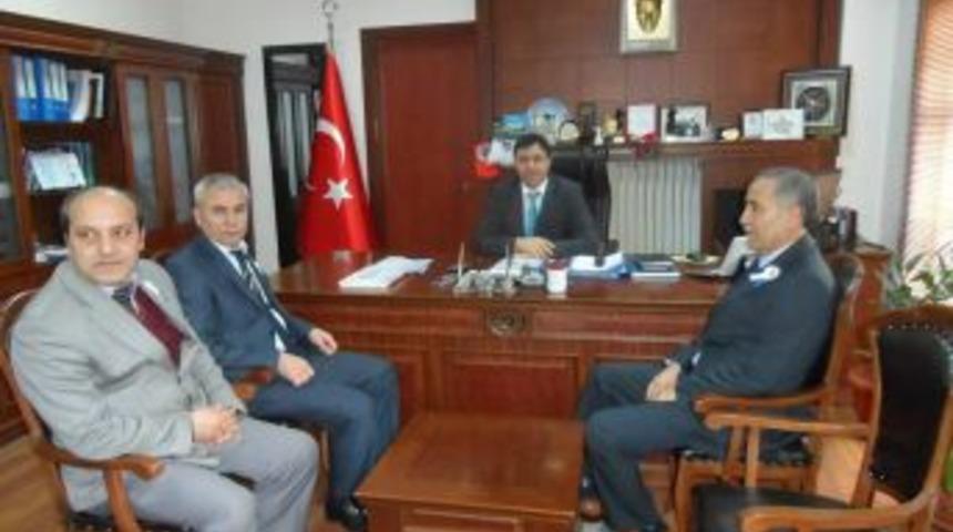 Vergi Haftasında kaymakamı ziyaret ettiler