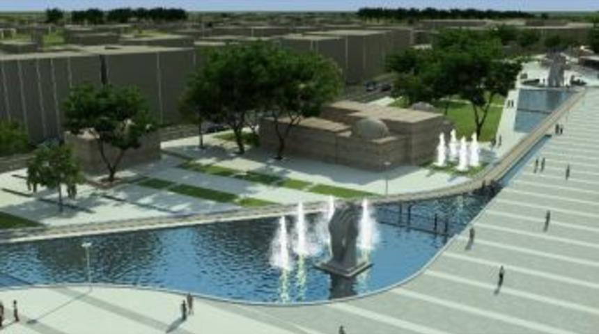 Karaman&rsquo;da Aktekke Kent Meydanı Projesi