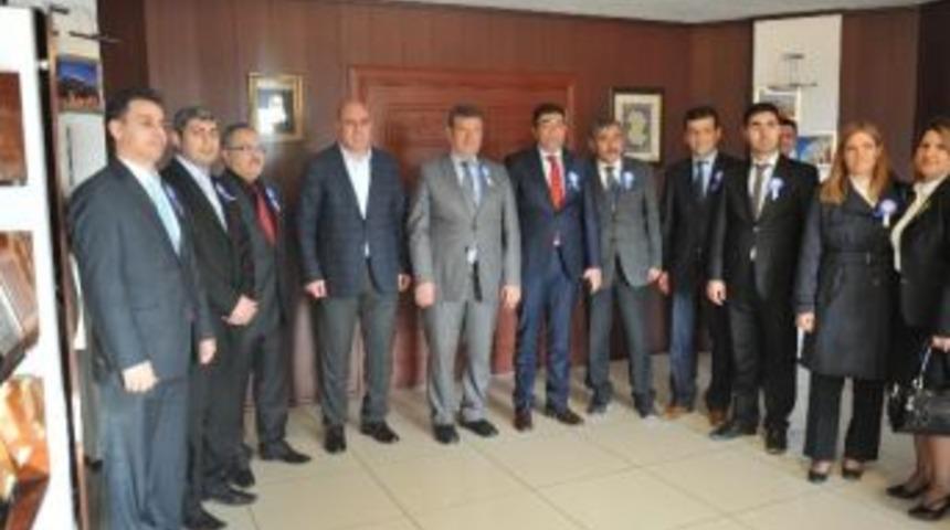 Defterdar Tarım, Başkan Ayanoğlu&rsquo;nu Ziyaret Etti