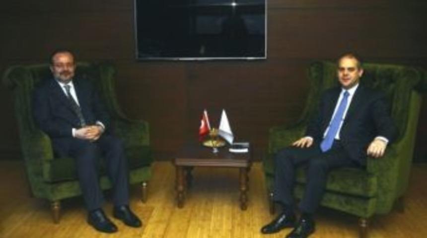 Prof. Dr. G&ouml;rmez'den Bakan Kılı&ccedil;'a Hayırlı Olsun Ziyareti