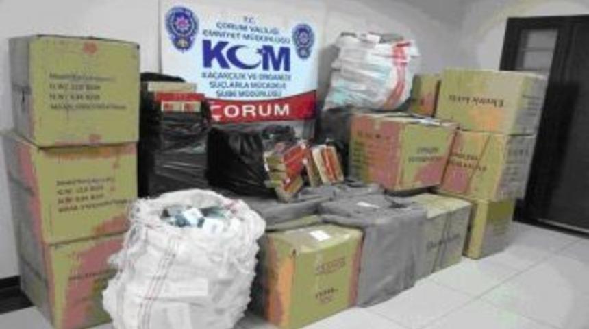 &Ccedil;orum&rsquo;da Ka&ccedil;ak Sigara Ve Su Isıtıcı Operasyonu