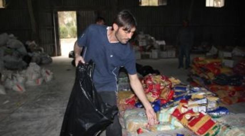 Suriyeli M&uuml;ltecilere Gıda Yardımı