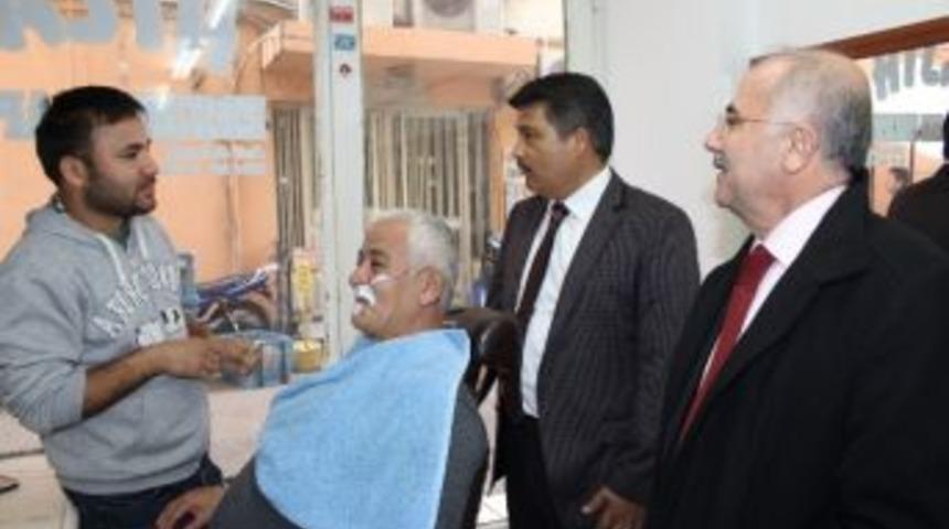 &Ccedil;elik&rsquo;ten Esnaf Ziyareti