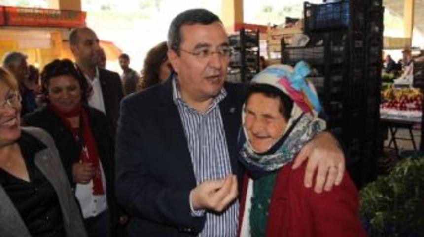 Başkan Batur Da Alana &Ccedil;ıktı