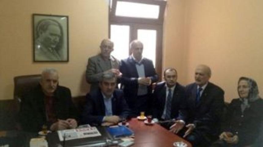 Mhp Giresun Belediye Başkan Adayı Erzurum&rsquo;a Muhtarlardan Destek