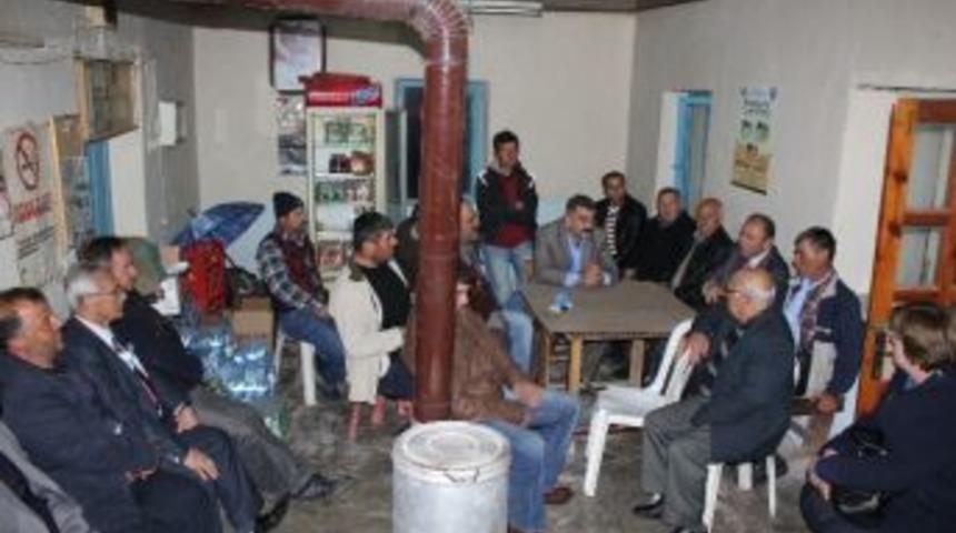 Karaosmanoğlu K&ouml;y Ziyaretlerine Zeytineli K&ouml;y&uuml; İle Devam Etti