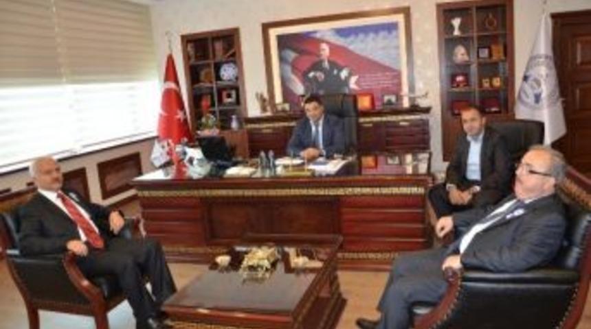 Aksaray Defterdarı Aykaş'tan Atso'ya Ziyaret