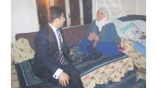 Kaymakam Gümüşçüoğlu’ndan Yaşlılara Ev Ziyareti