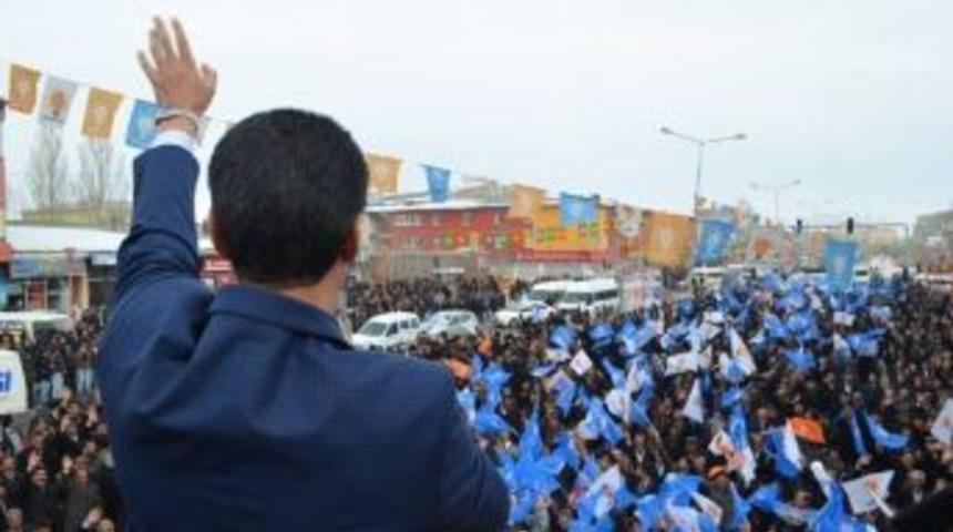 Başkan Yıldırım Olaylı &Ccedil;aldıran Mitingini Anlattı