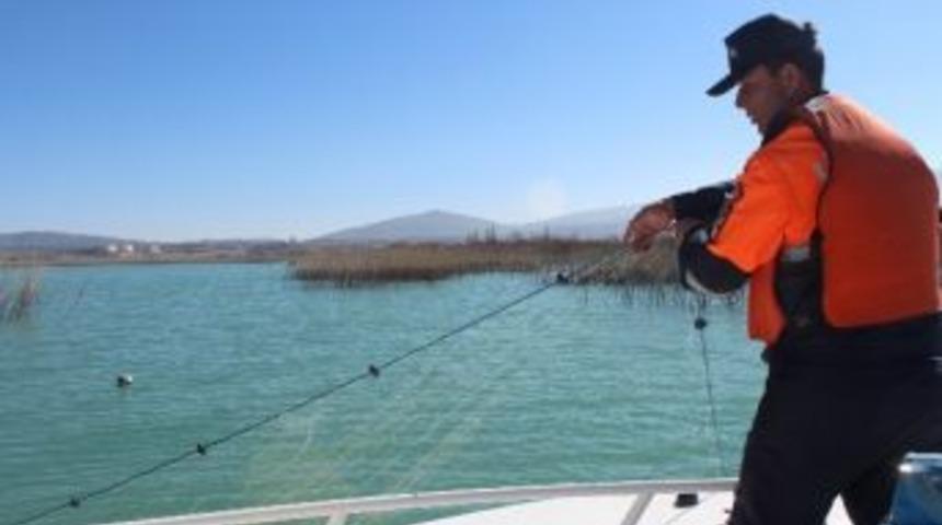 Jandarma Beyşehir G&ouml;l&uuml;&rsquo;n&uuml; Kirlilikten Kurtarıyor