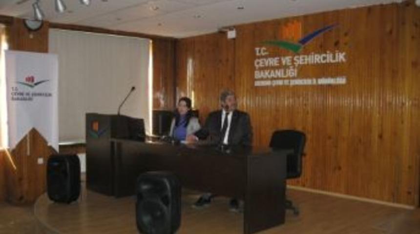Erzurum &Ccedil;evre Ve Şehircilik İl M&uuml;d&uuml;rl&uuml;ğ&uuml;nden Seminer