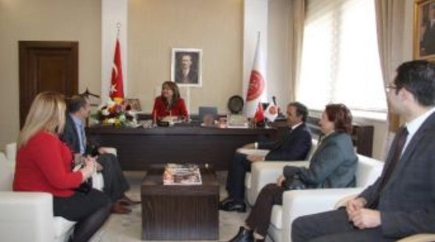 Mhp Ve Chp Belediye Başkan Adaylarından Rekt&ouml;r Kılı&ccedil;&rsquo;a Ziyaret