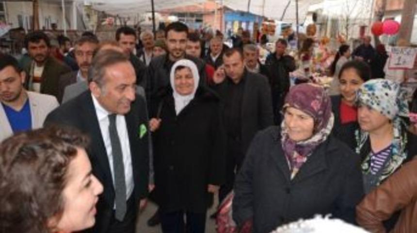 Mhp Adayı Ali İpek Bekilli İl&ccedil;esini Gezdi