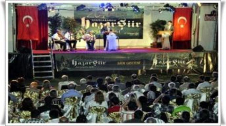 22.Hazar Şiir Akşamları Eyl&uuml;l Ayında Yapılacak